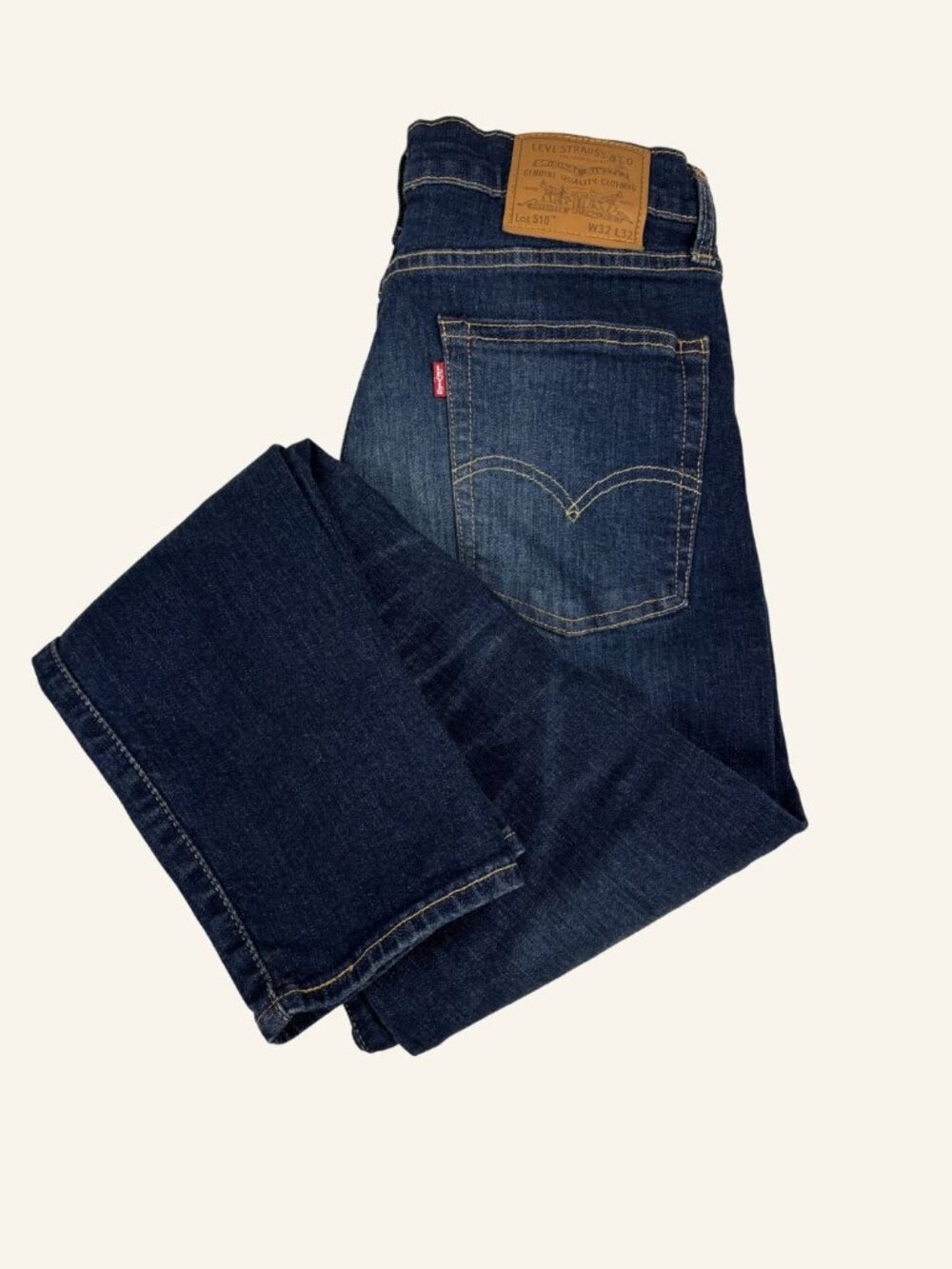 Levi's Premium 510 Skinny Jeans 32x32 Dark Indigo Men's